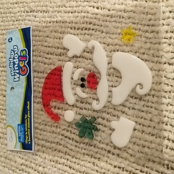 Holiday Window Gel Clings (3 New Packs) - Picture 2 of 8